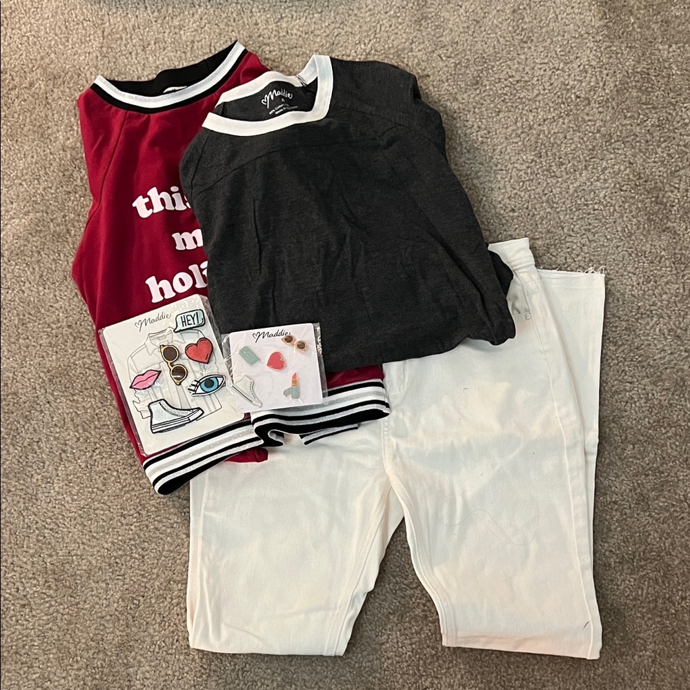 Maddie Ziegler Maddie Girl clothing Set XS-S